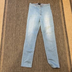 Classic Blue Straight Leg Women's Jeans